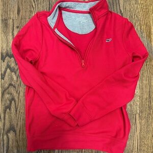 Perfect 1/4 zip for the holiday season for a boy size small 8-10!